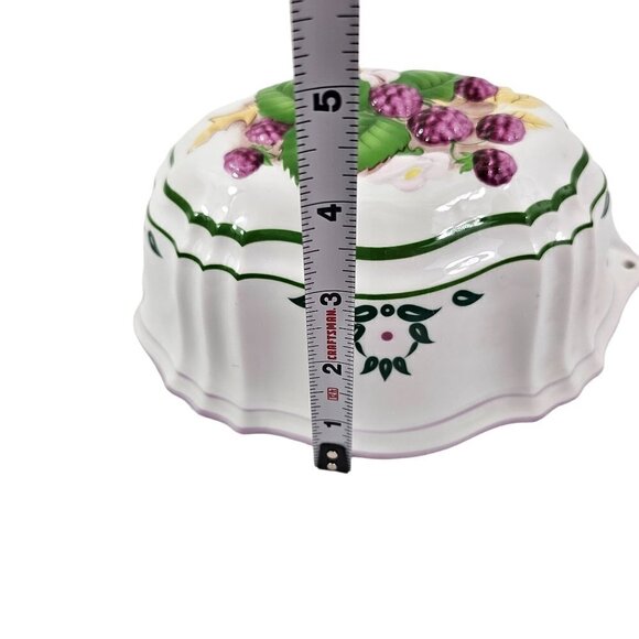 VINTAGE Le Cordon Bleu The Franklin Mint ASPARAGUS and RASPBERRY Gelatin Mold - Picture 13 of 16